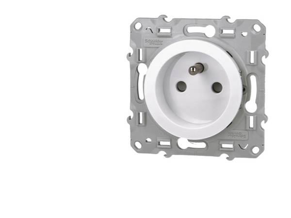 Prises de courant ODACE à vis 16A 2 connexions rapides 2P+T - SCHNEIDER ELECTRIC - S520059