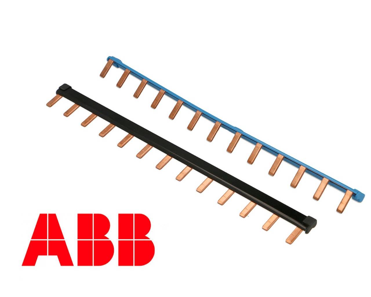 Peigne horizontal 13 modules pour disjoncteur à vis & automatique ABB - 190161-1