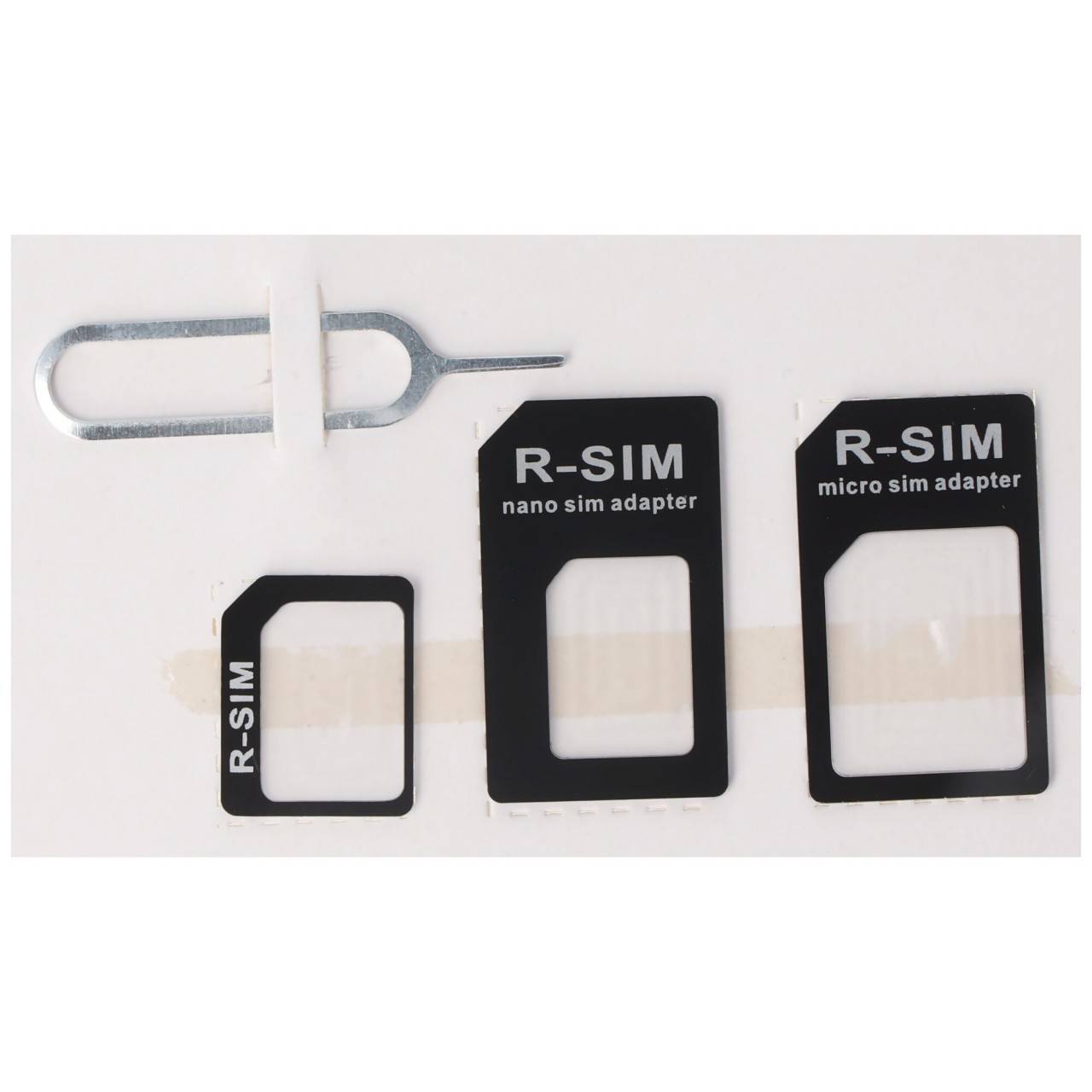 Adaptateur de carte SIM 4en1, adaptateur micro SIM sur SIM, nano SIM sur SIM, nano SIM sur micro SIM-1
