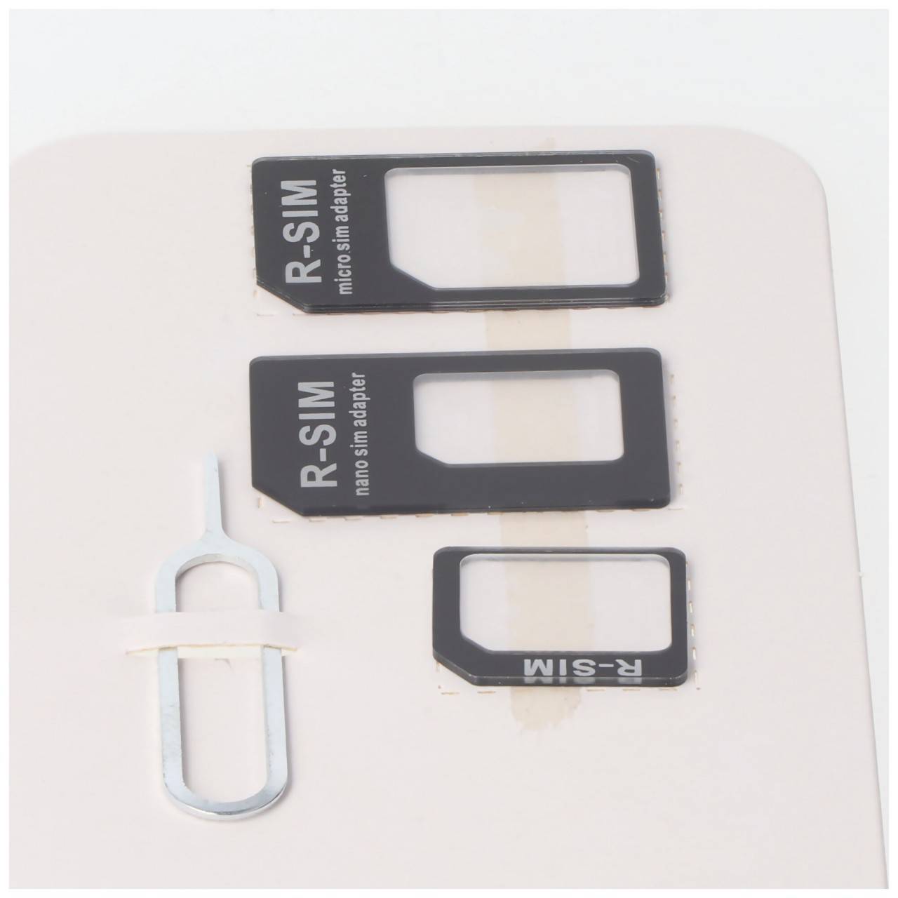 Adaptateur de carte SIM 4en1, adaptateur micro SIM sur SIM, nano SIM sur SIM, nano SIM sur micro SIM-3