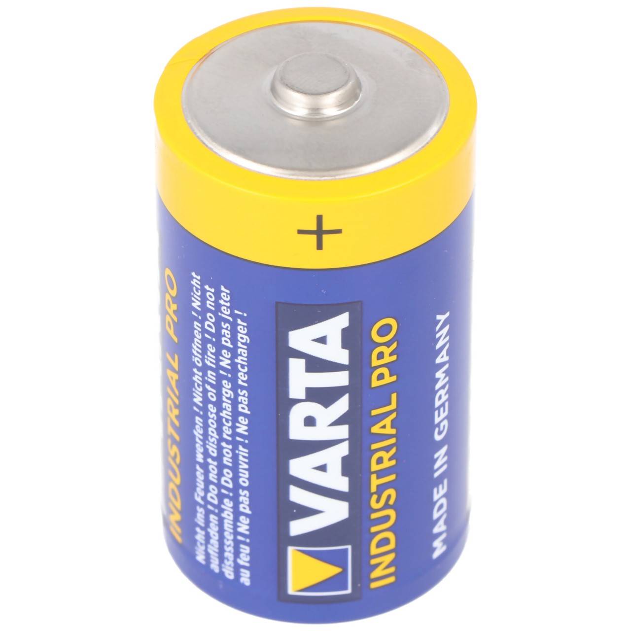 Pile alcaline Varta 4020 Industrial Pro mono, D, LR20, 1,5 volt, 16500mAh, 61,5 x 34,2 mm-0