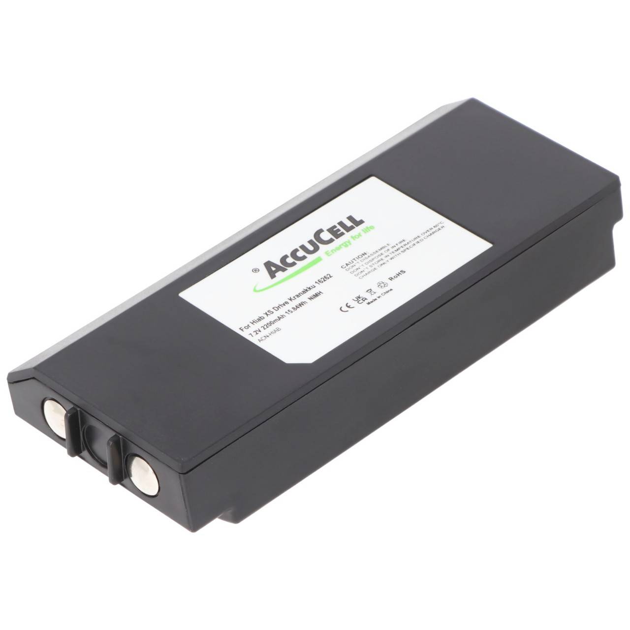Batterie adaptéee à la batterie de grue Hiab XS Drive 16262, 3786692, 2000mAh-0