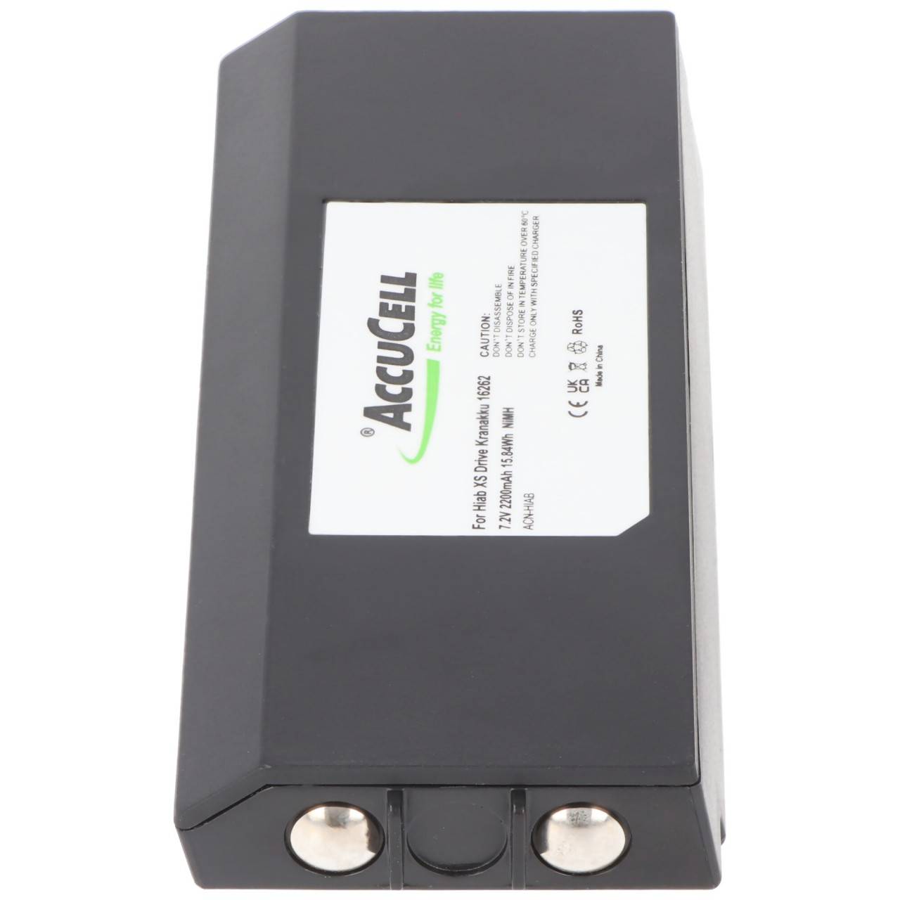 Batterie adaptéee à la batterie de grue Hiab XS Drive 16262, 3786692, 2000mAh-4