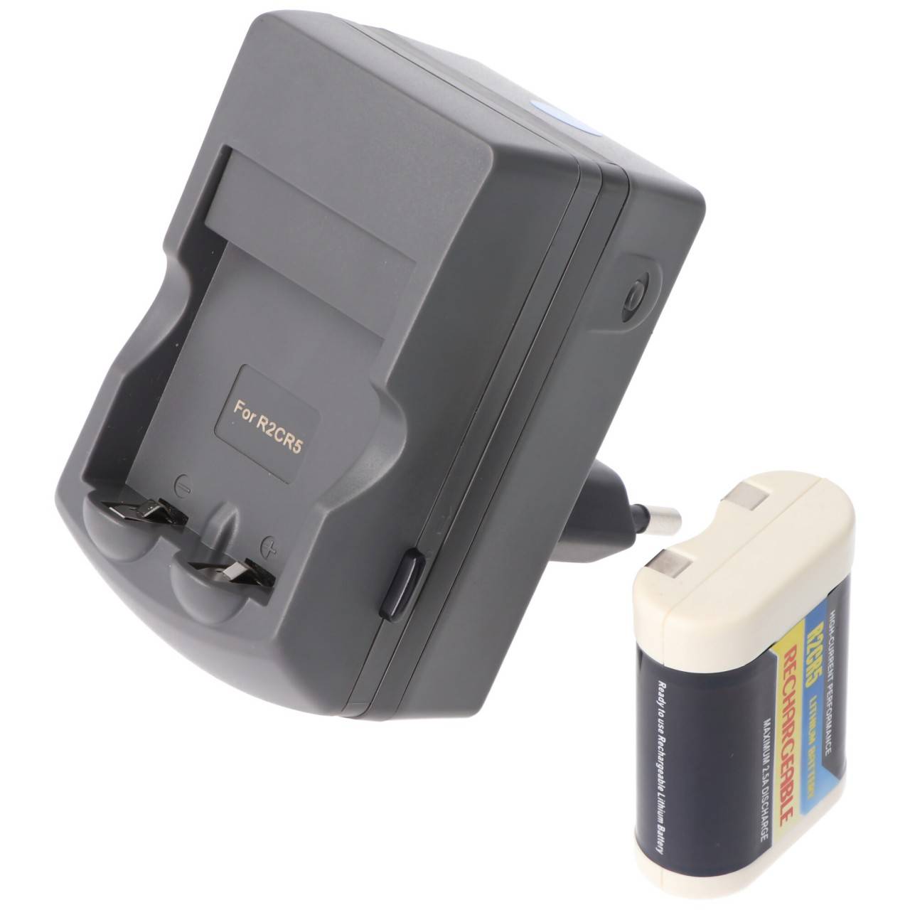 Chargeur rapide 2CR5 PowerSet avec batterie Li-ion 2CR5-2