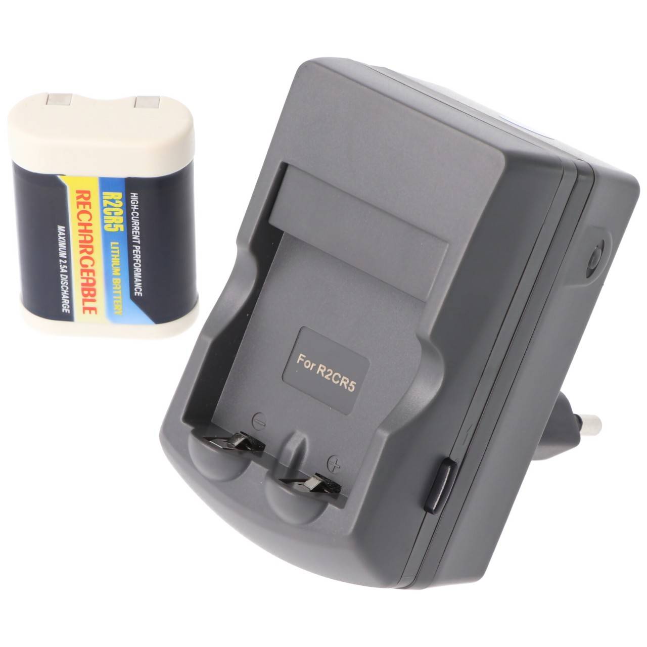 Chargeur rapide 2CR5 PowerSet avec batterie Li-ion 2CR5-3