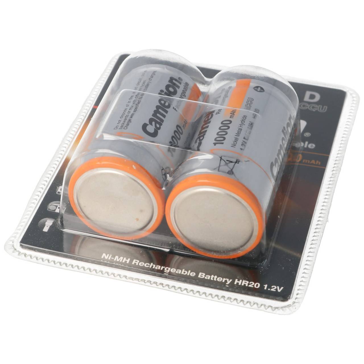 Batterie NiMH Mono D LR20 1,2 volt avec max. Capacité de 10000mAh-2