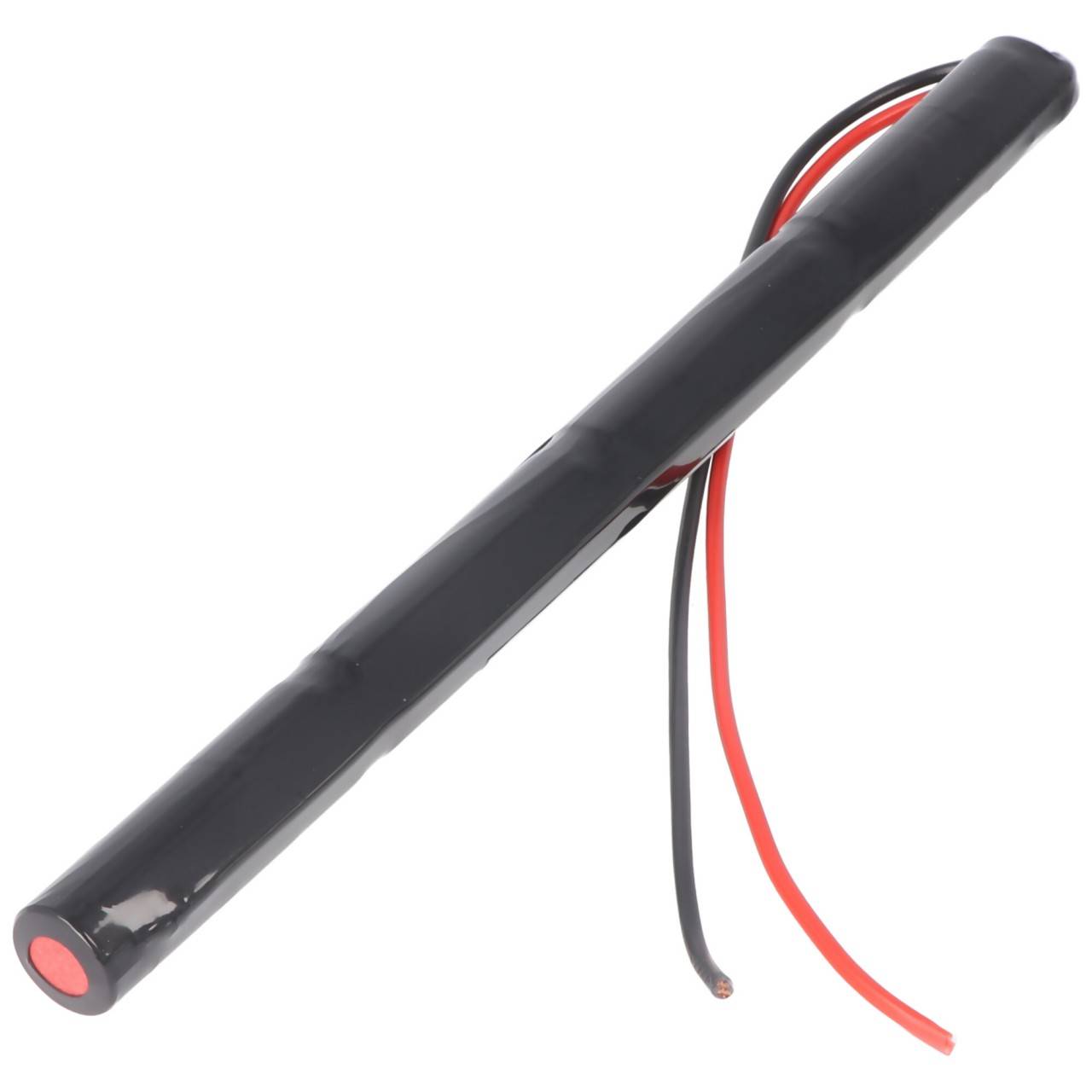 Batterie d'éclairage de secours NiCd 4.8V 860mAh L1x4 Mignon AA avec câble 200mm d'un côté-0