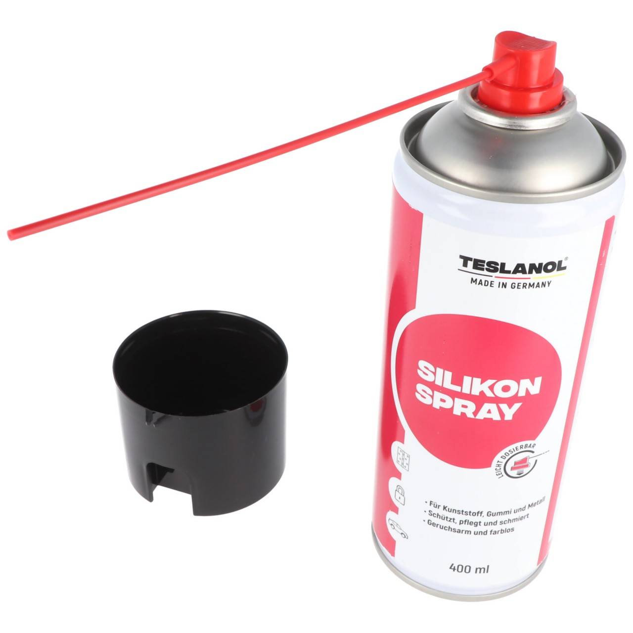 Spray silicone Teslanol - isole - protège - lubrifie 400 ml-1