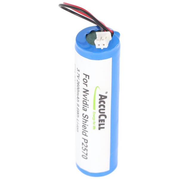 Batterie Li-Ion - 2600mAh (3.7V) - pour consoles de jeux telles que Nvidia LC18650