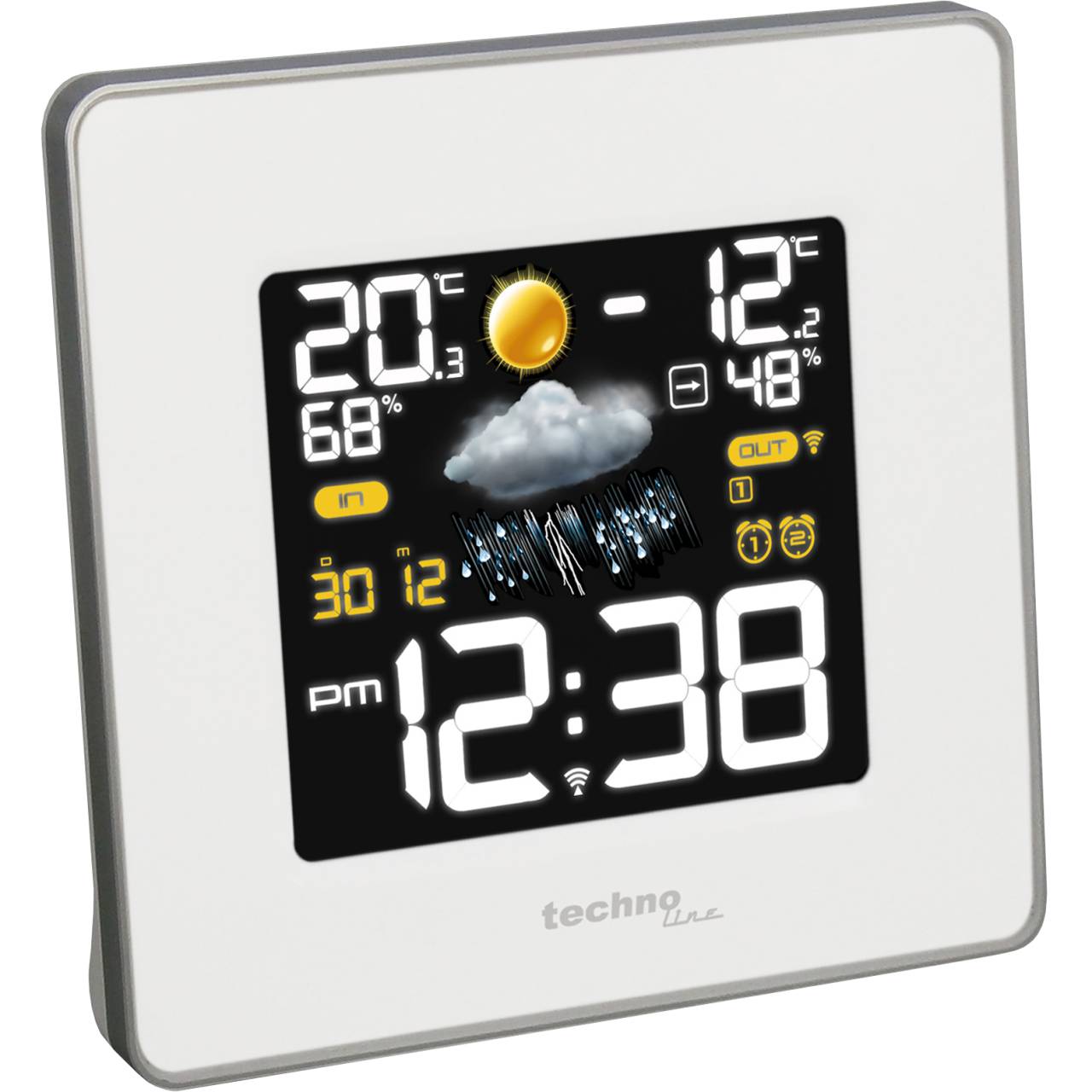 WS 6440 - Station Météo avec LED colorées-2