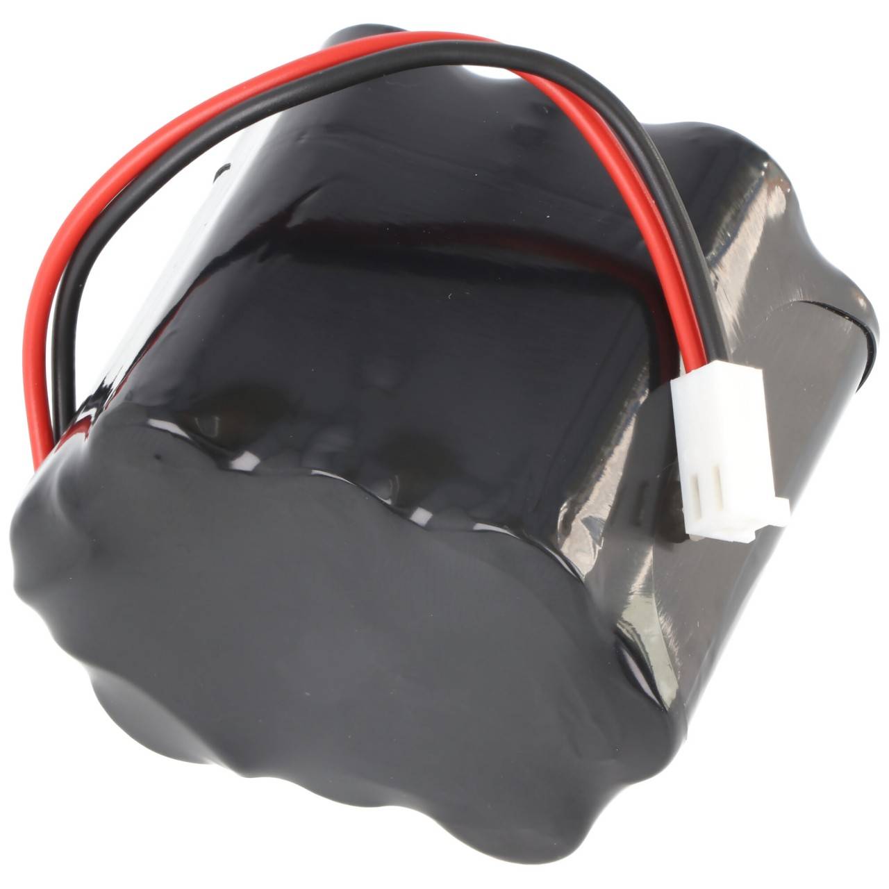 Pack batterie NiMH 12V 2200mAh avec câble 120mm et prise remplace volets roulants roma 12V 1500mAh-0