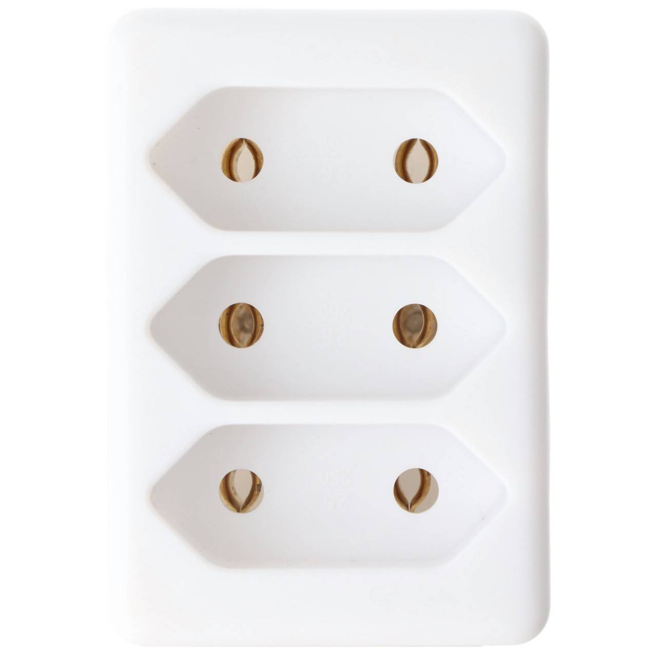 Multiprise 3x Euro blanc-1