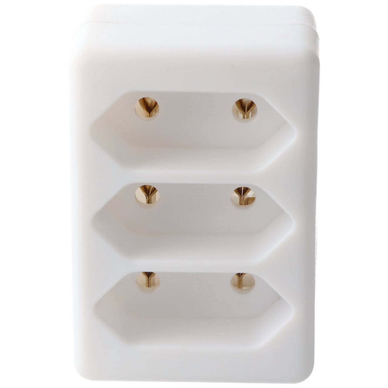Multiprise 3x Euro blanc-2