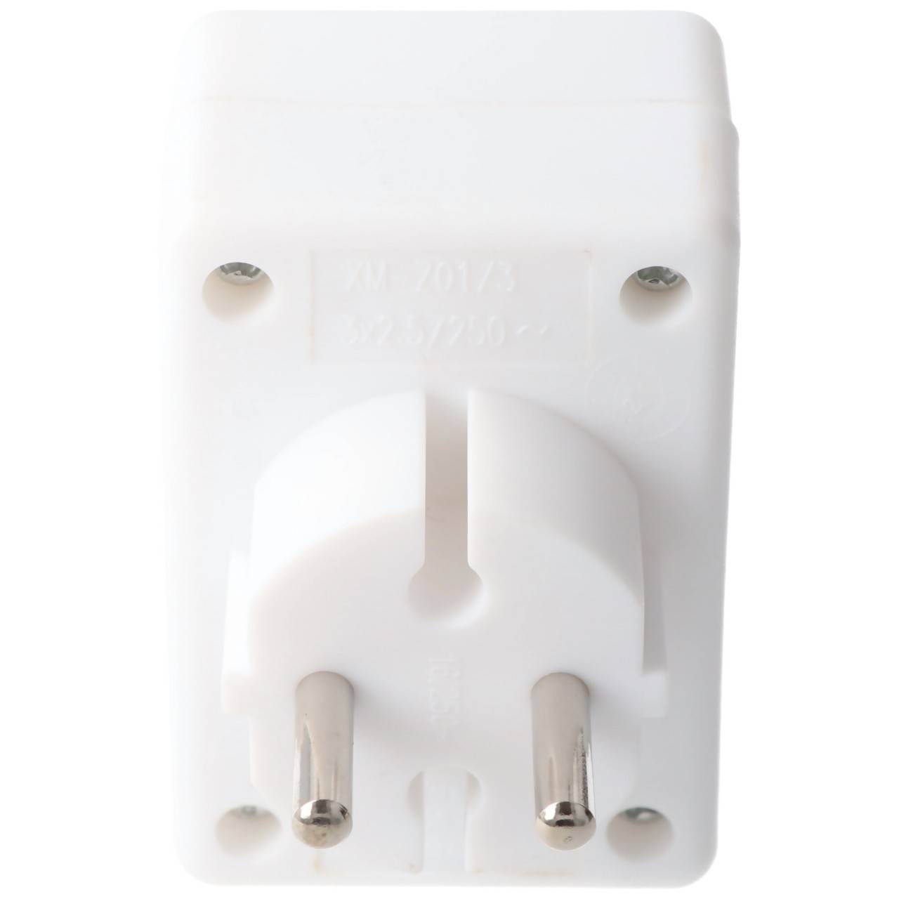 Multiprise 3x Euro blanc-4