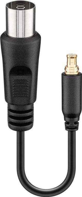 Adaptateur d'antenne Goobay DVB-T - prise coaxiale > connecteur MCX-0