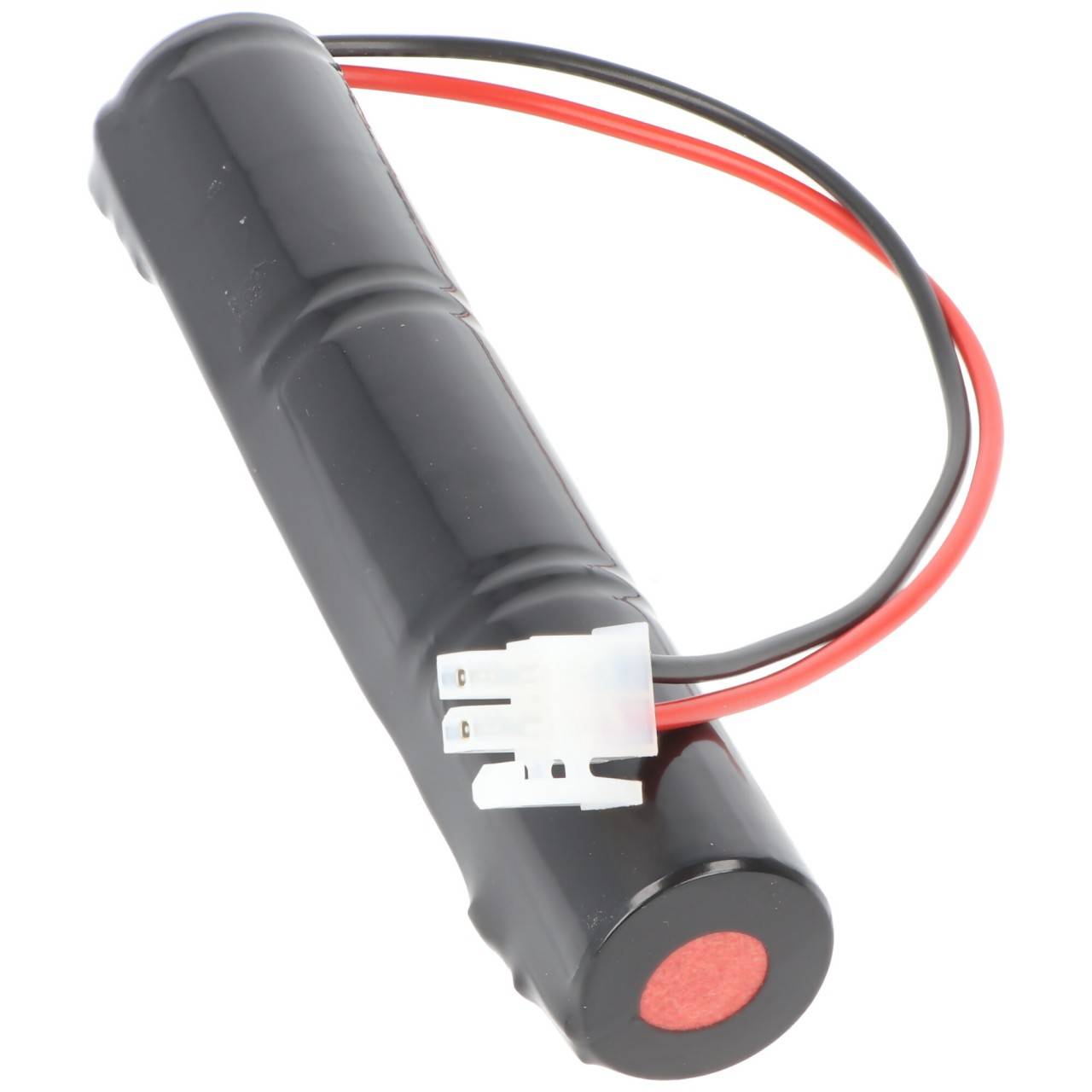 Batterie d'éclairage de secours NiCd 3.6V 1800mAh L1x3 Sub-C avec câble 200mm d'un côté et prise-0