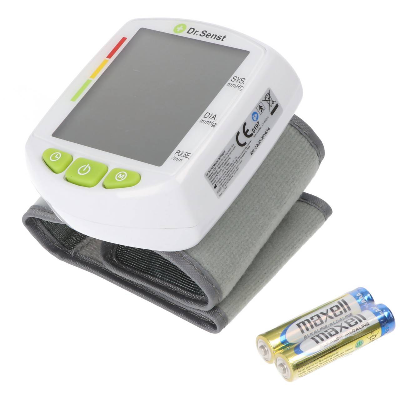 Tensiomètre au poignet Senst® BP880W avec piles-1