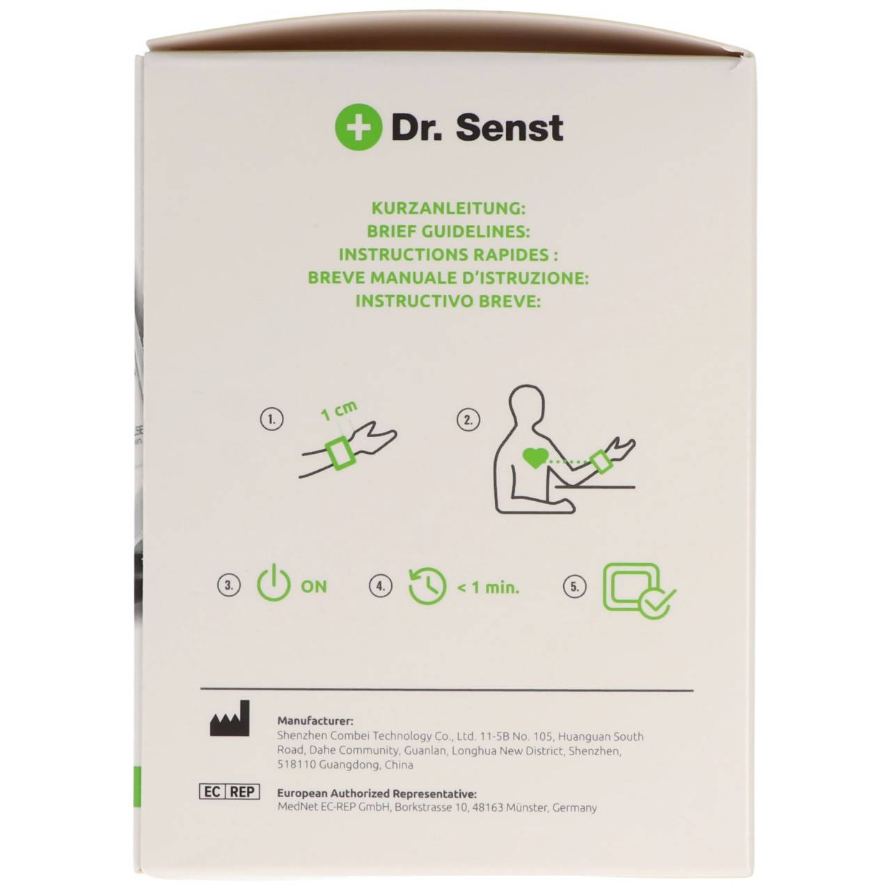 Tensiomètre au poignet Senst® BP880W avec piles-3