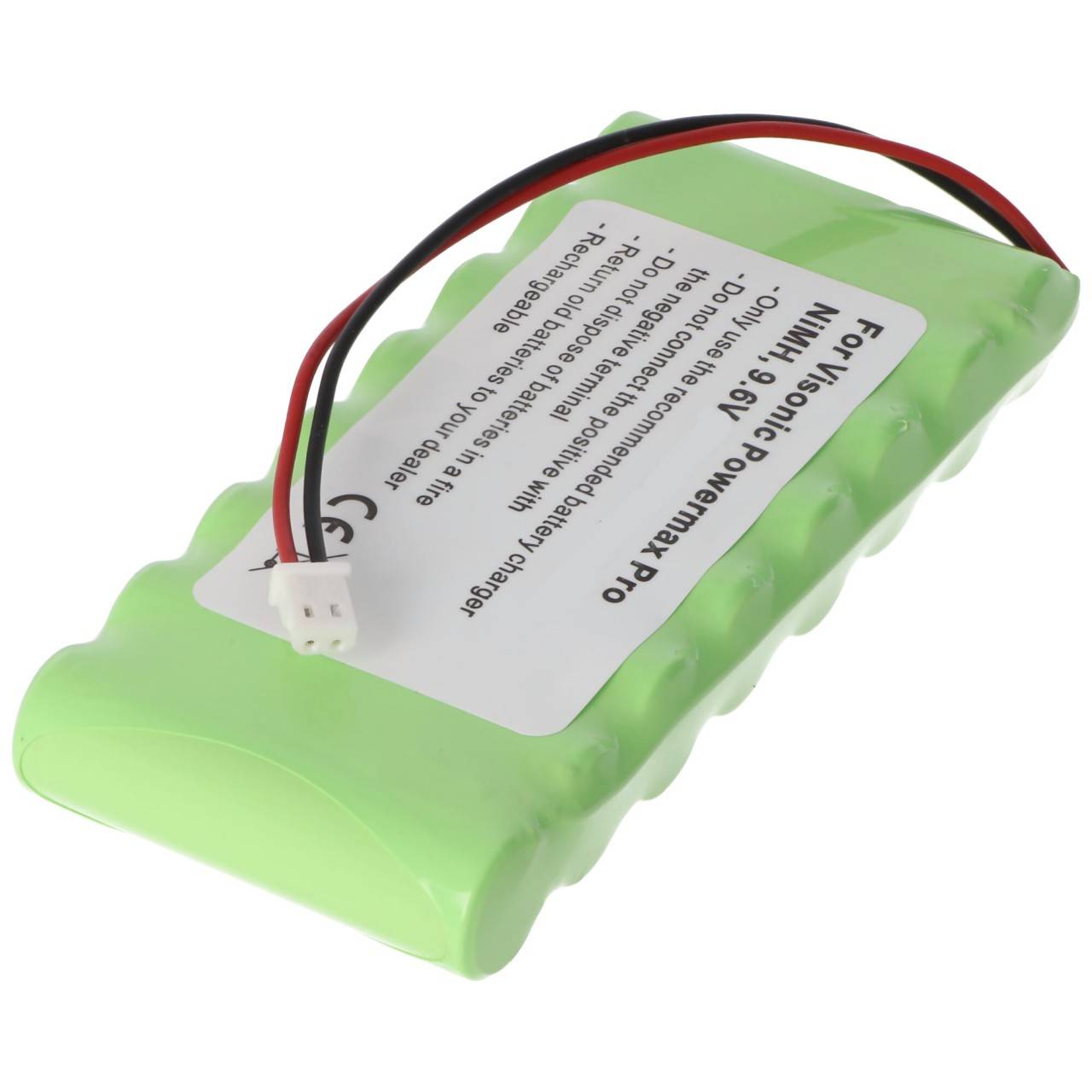 Batterie pour Visonic 0-9912-G, GP220AAH8BMX, GP180AAH8BMX, 103-300672 9.6V 2100mAh-2