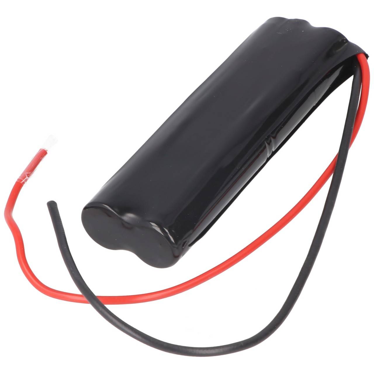 Batterie d'éclairage de secours NiMH 4.8V 1500mAh L2x2 Mignon AA avec câble 200mm-0