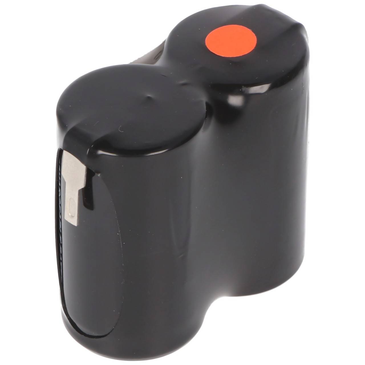 Batterie éclairage de secours NiMH 2.4V 3000mAh F1x2 Sub-C avec connexion Faston sur le côté, convient pour Zumtobel...-0