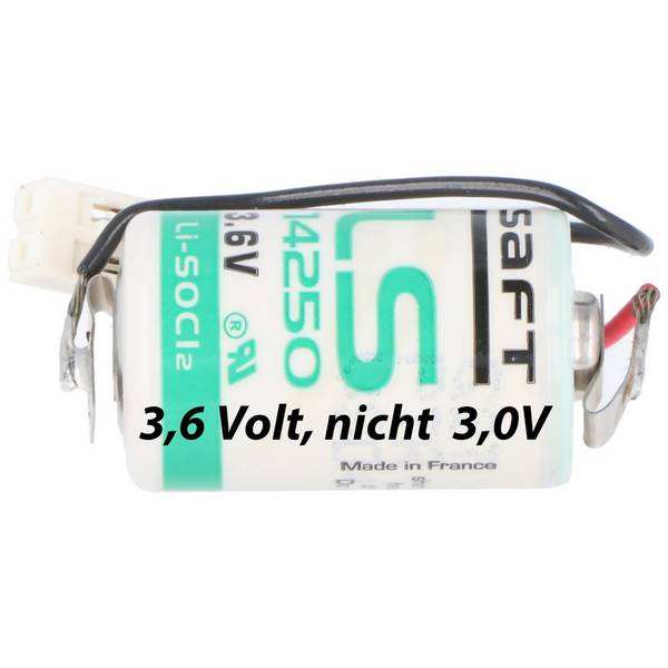 CR1 / 2AA avec câble et fiche adaptés à la batterie Siemens 575332TA (vérifiez la polarité avant l’installation)