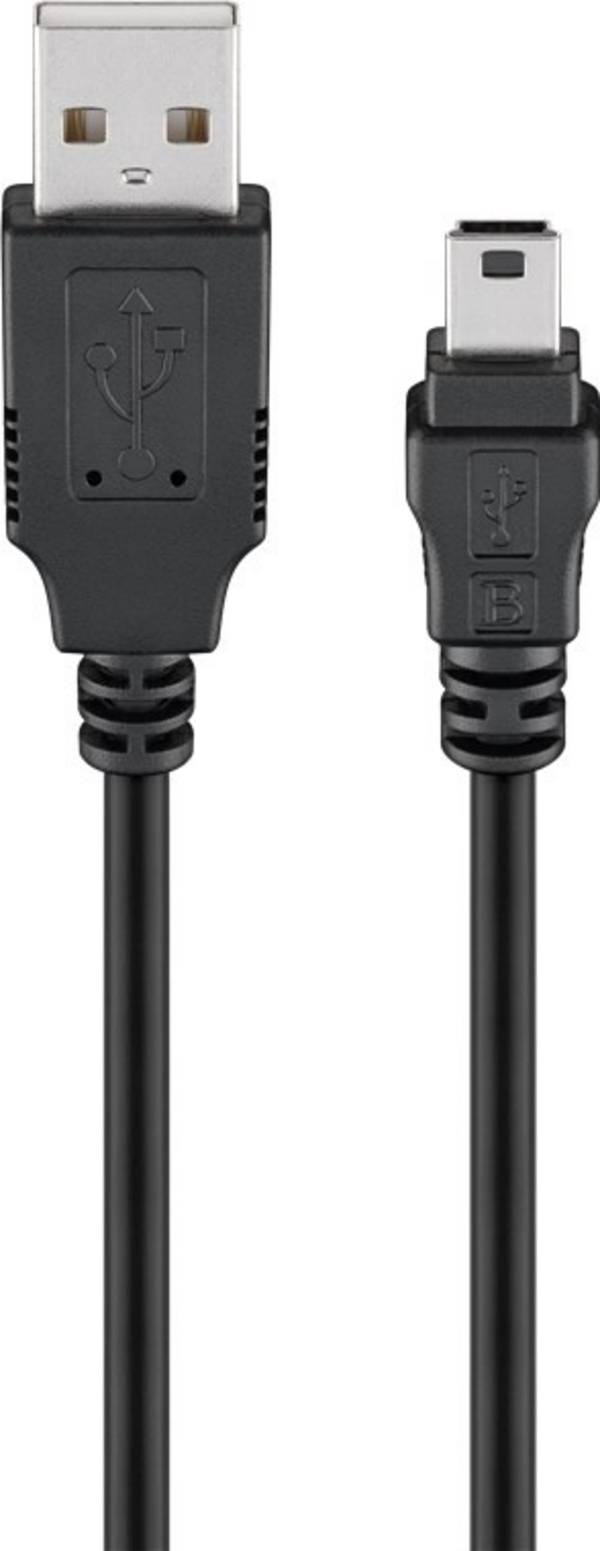 Câble USB 2.0 haut débit, USB 2.0 mâle vers USB 2.0 mini mâle, USB vers USB mini mâle 3 m