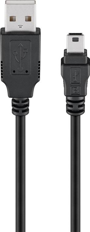 Câble USB 2.0 haut débit, USB 2.0 mâle vers USB 2.0 mini mâle, USB vers USB mini mâle 3 m-0