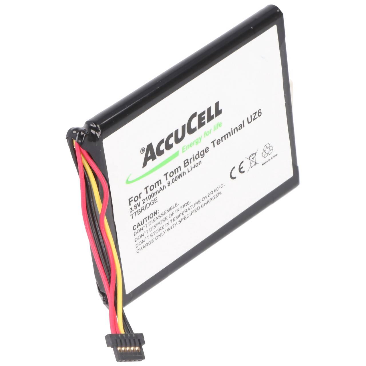 Batterie adaptée pour TomTom Bridge, TomTom Model UZ6 1CP515161HR, adaptée pour rescuetrack, entre autres, 3,8 Volt...-1