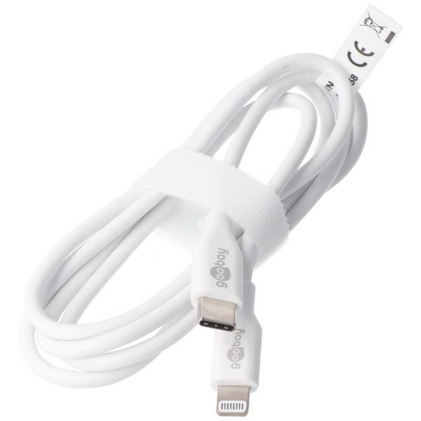 Câble de charge et de synchronisation Lightning USB-C, le câble MFi pour Apple iPhone, iPad, blanc 0,5 Meter
