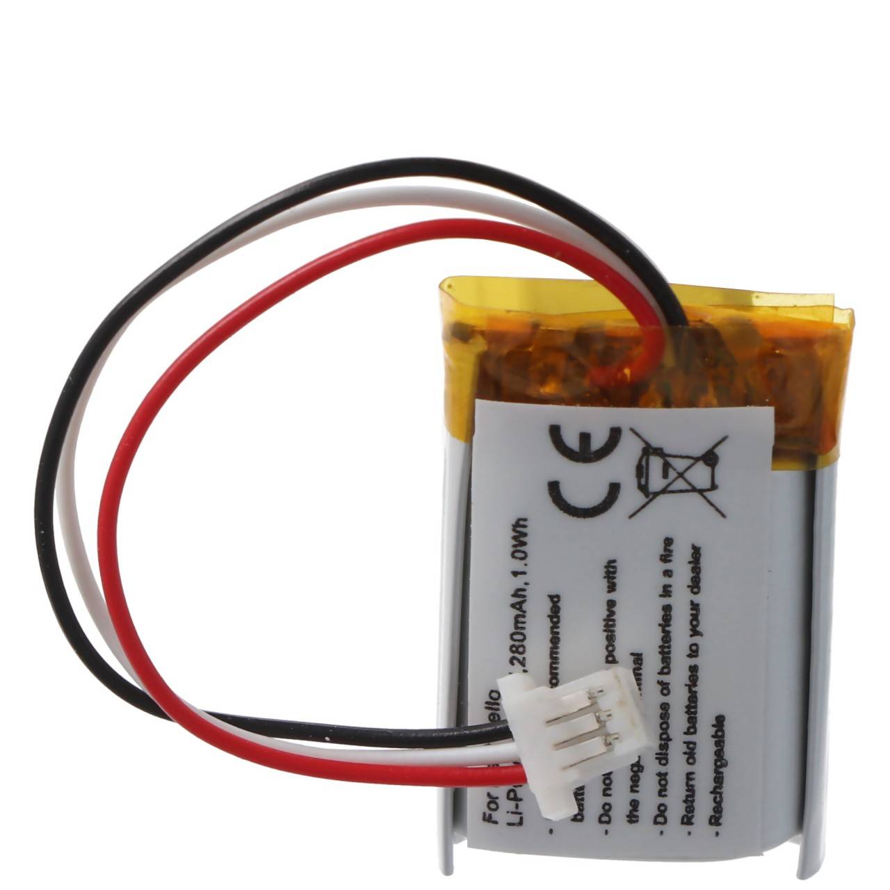 Batterie adaptée pour Nest Hello, Li-Polymer, 3,7 V, 280 mAh, 1,0 Wh-1