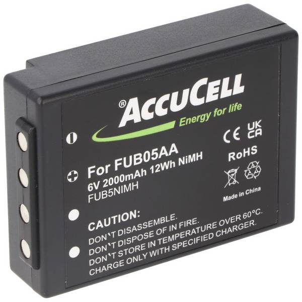 FUB05AA Batterie BA205030, FBFUB05N, BA205030, BA225000 Batterie NiMH 2000mAh