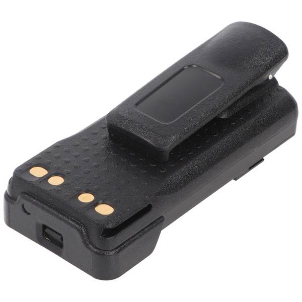Batterie adaptée pour Motorola DP4400, DP4800, PMNN4101A, Li-ion, 7.4V, 1650mAh, 12.2Wh, noir, avec fonction IMPRES
