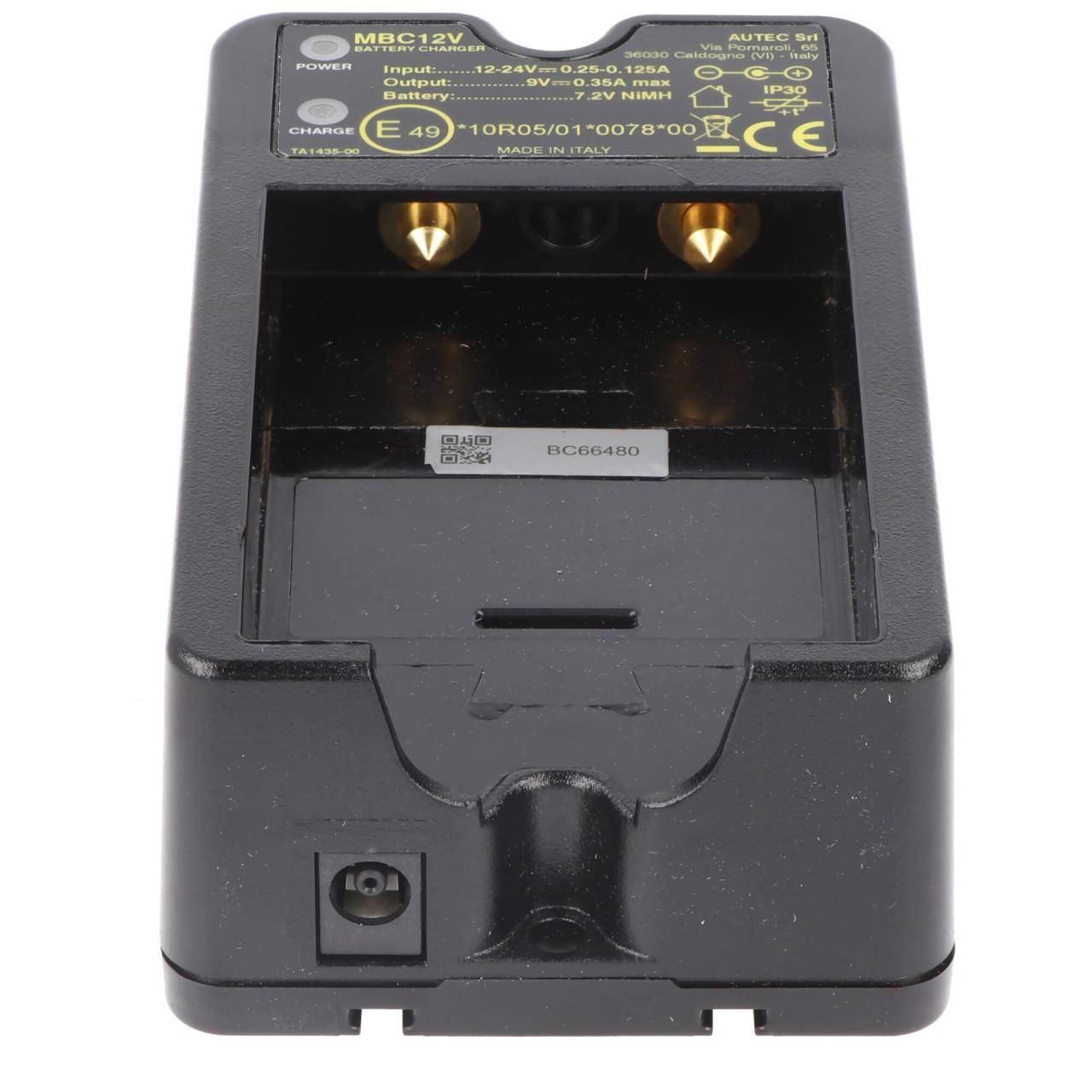 Chargeur d'origine Autec MBC12VAC / MBC825A adapté pour Autec MBM06MH-1
