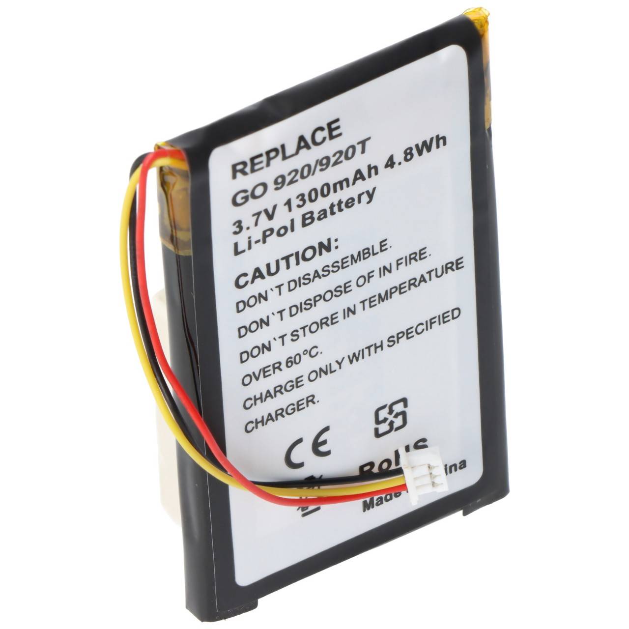 Batterie compatible avec TomTom Go530, Go630, GO720, Go730, Go740-0