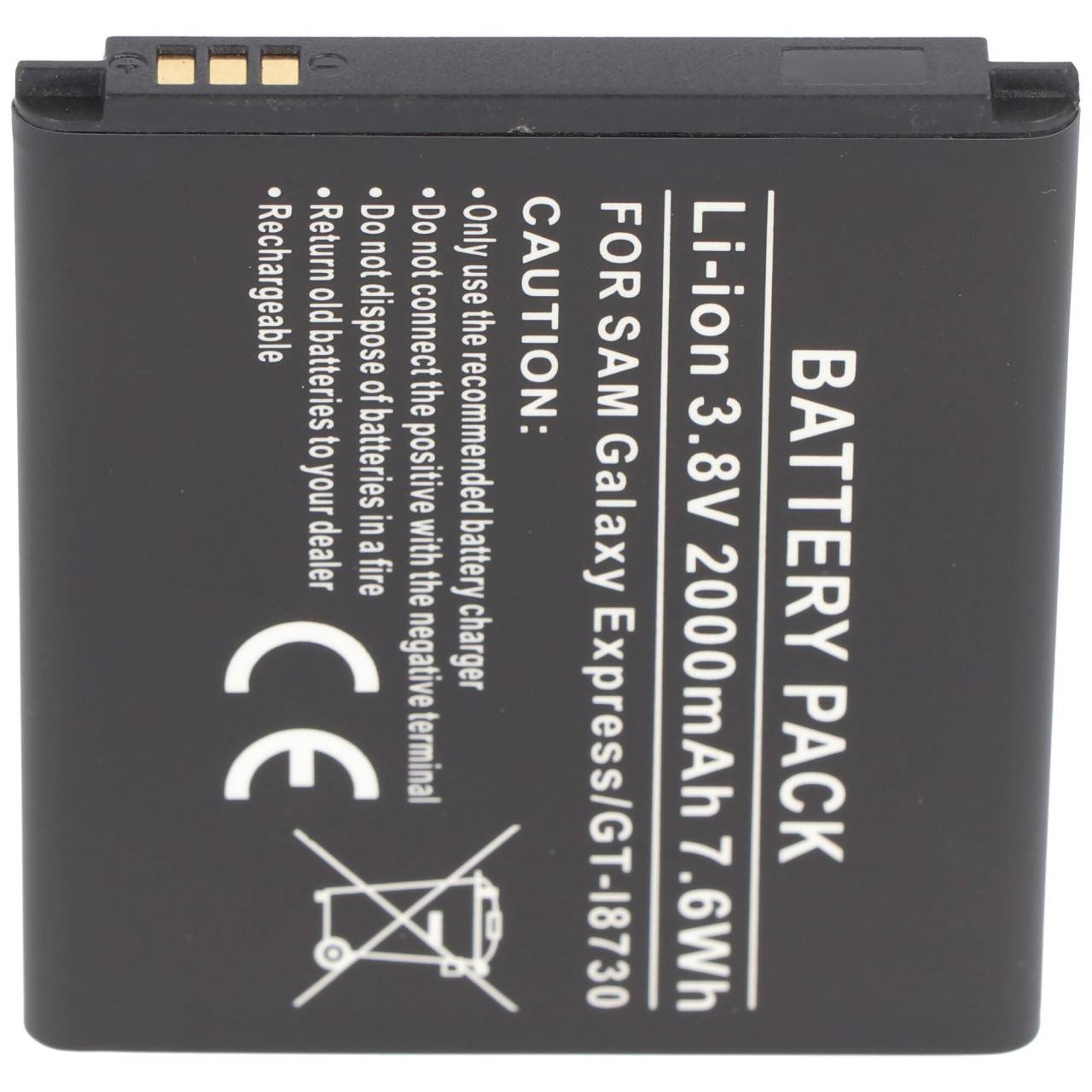 Batterie de remplacement Samsung Galaxy Express 4G LTE de AccuCell-2
