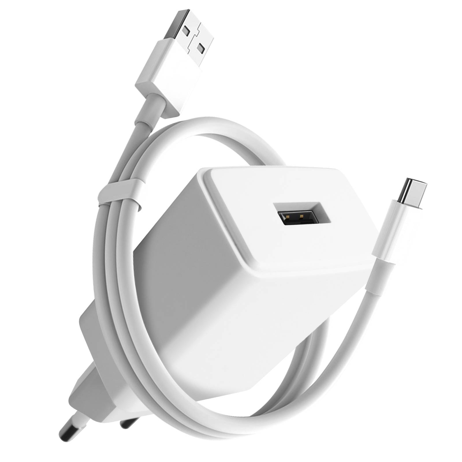 Chargeur 10W avec Câble USB vers USB C-1