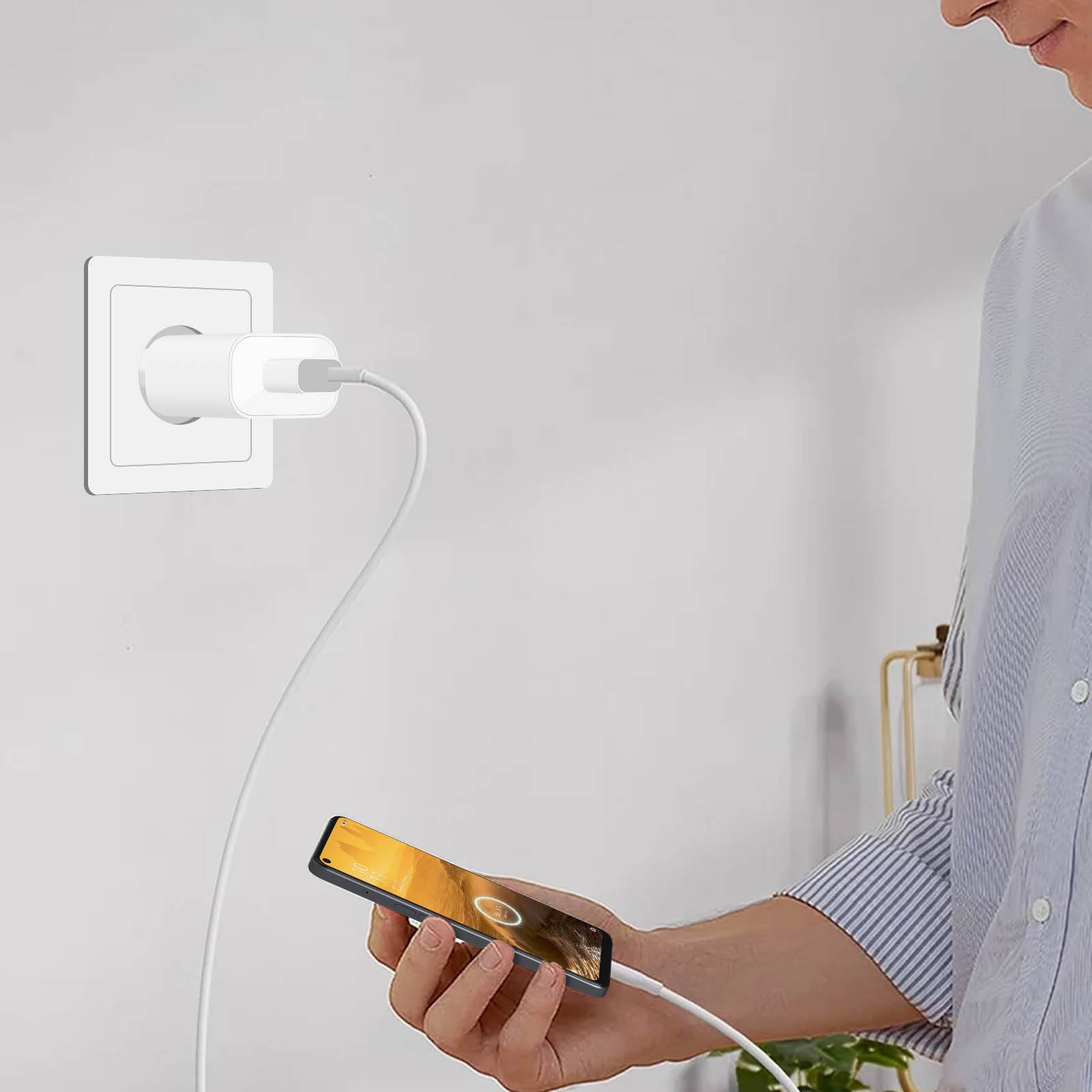 Chargeur 10W avec Câble USB vers USB C-2