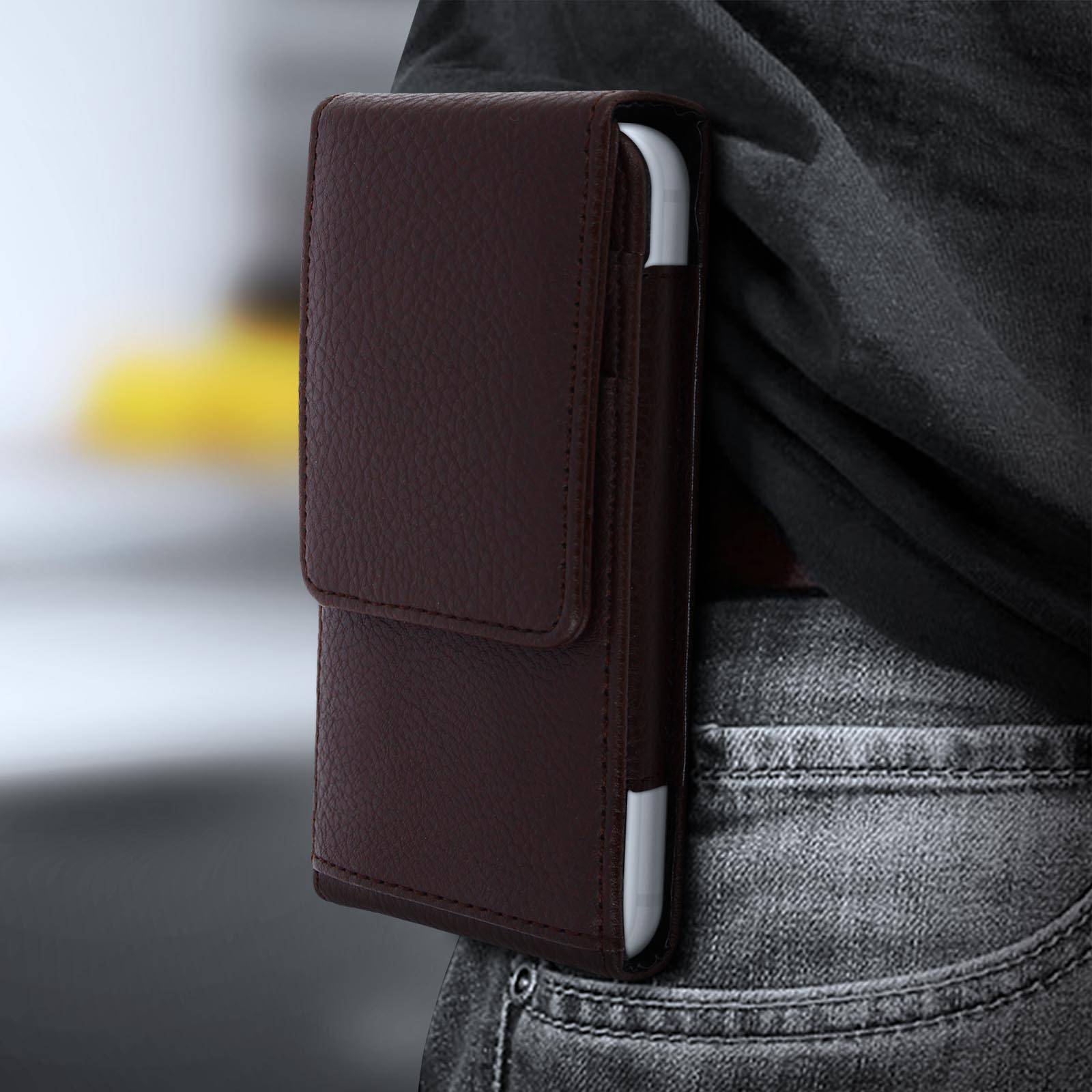 Housse Ceinture pour Smartphone 4.7 Pouces Porte-cartes Fixationce-2