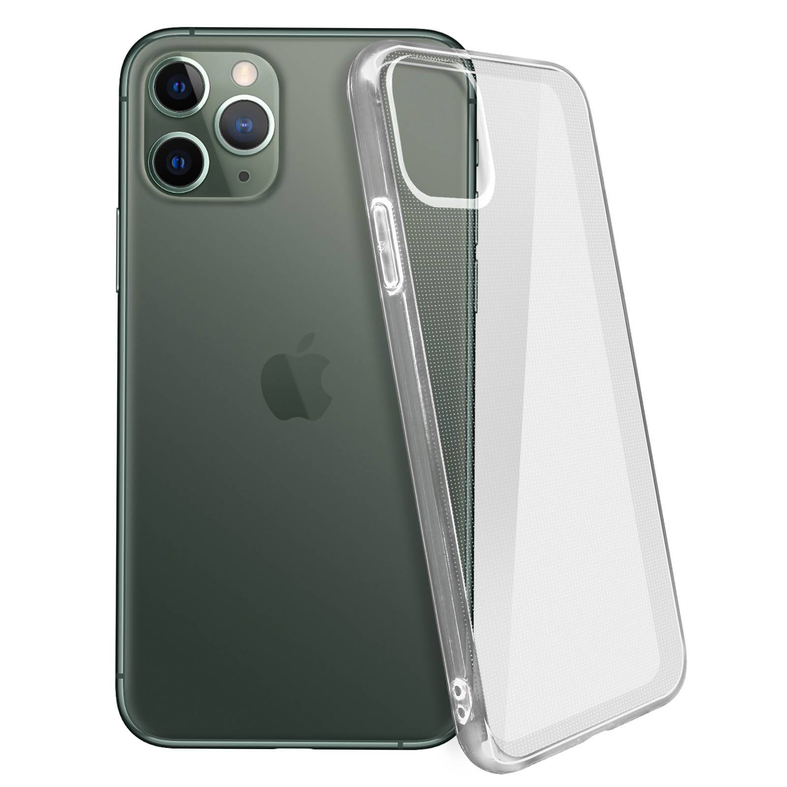 Coque iPhone 11 Pro Max Silicone Gel Flexible Résistant Ultra fine-1
