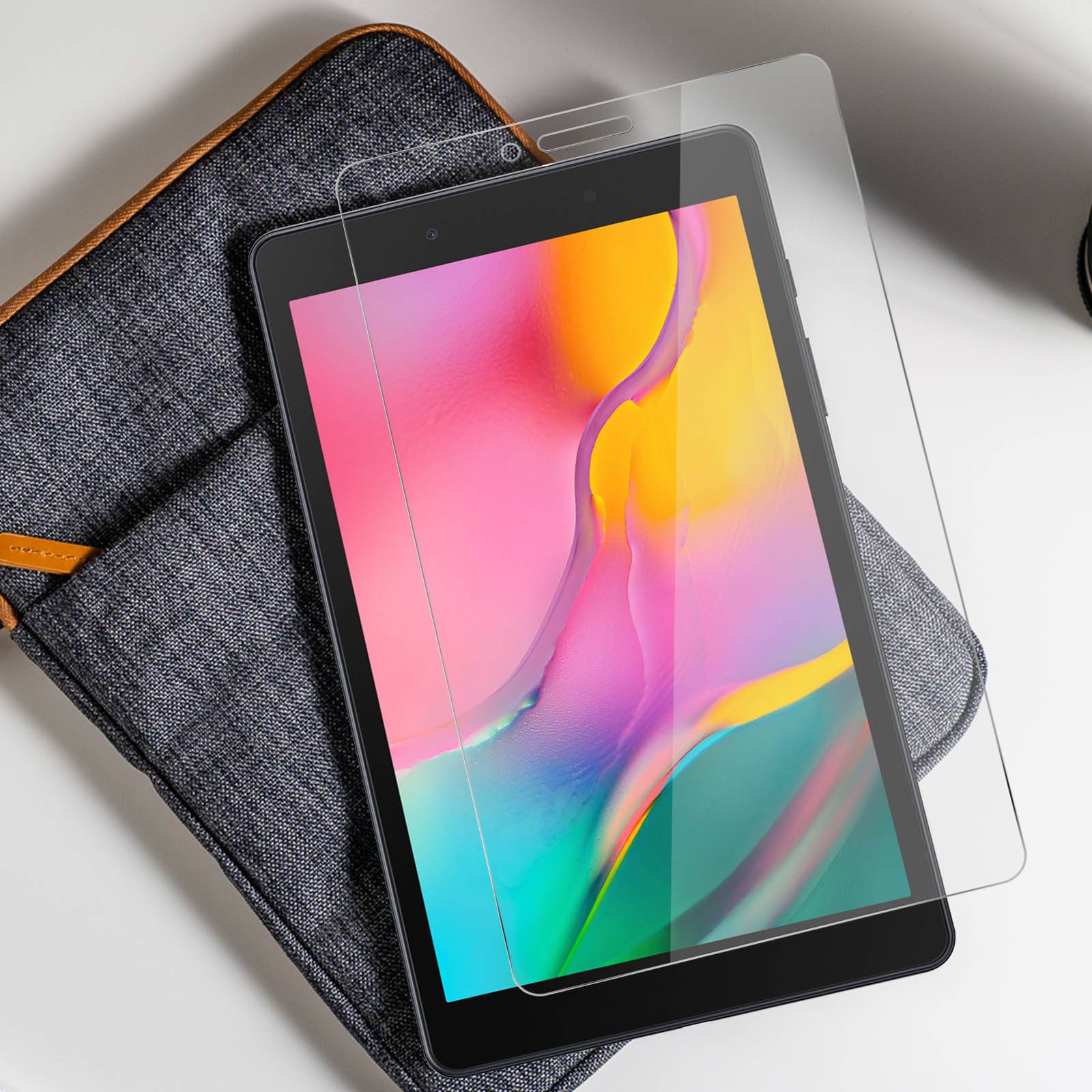 Film Écran Galaxy Tab A 8.0 2019 Verre Trempé 9H Anti traces-3