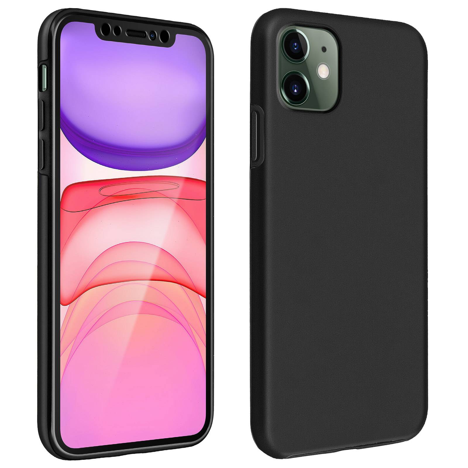 Coque pour de protection pour iPhone 11 Intégrale Rigide et Souple-1