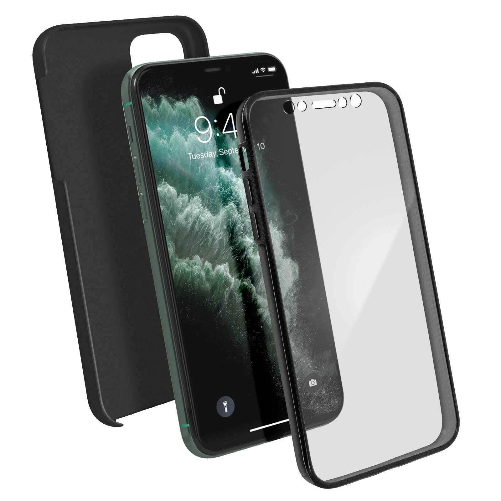 Coque pour iPhone 11 Pro Max Protection Rigide Intégral Avant Souple-0