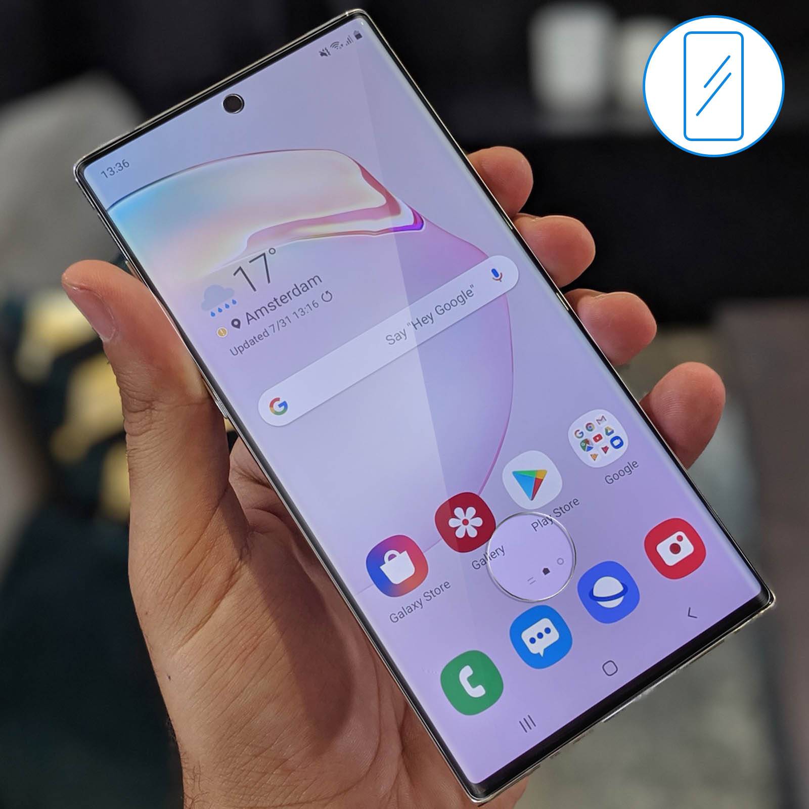 Film Écran Galaxy Note 10 Plus Verre trempé Ultrasonique-3