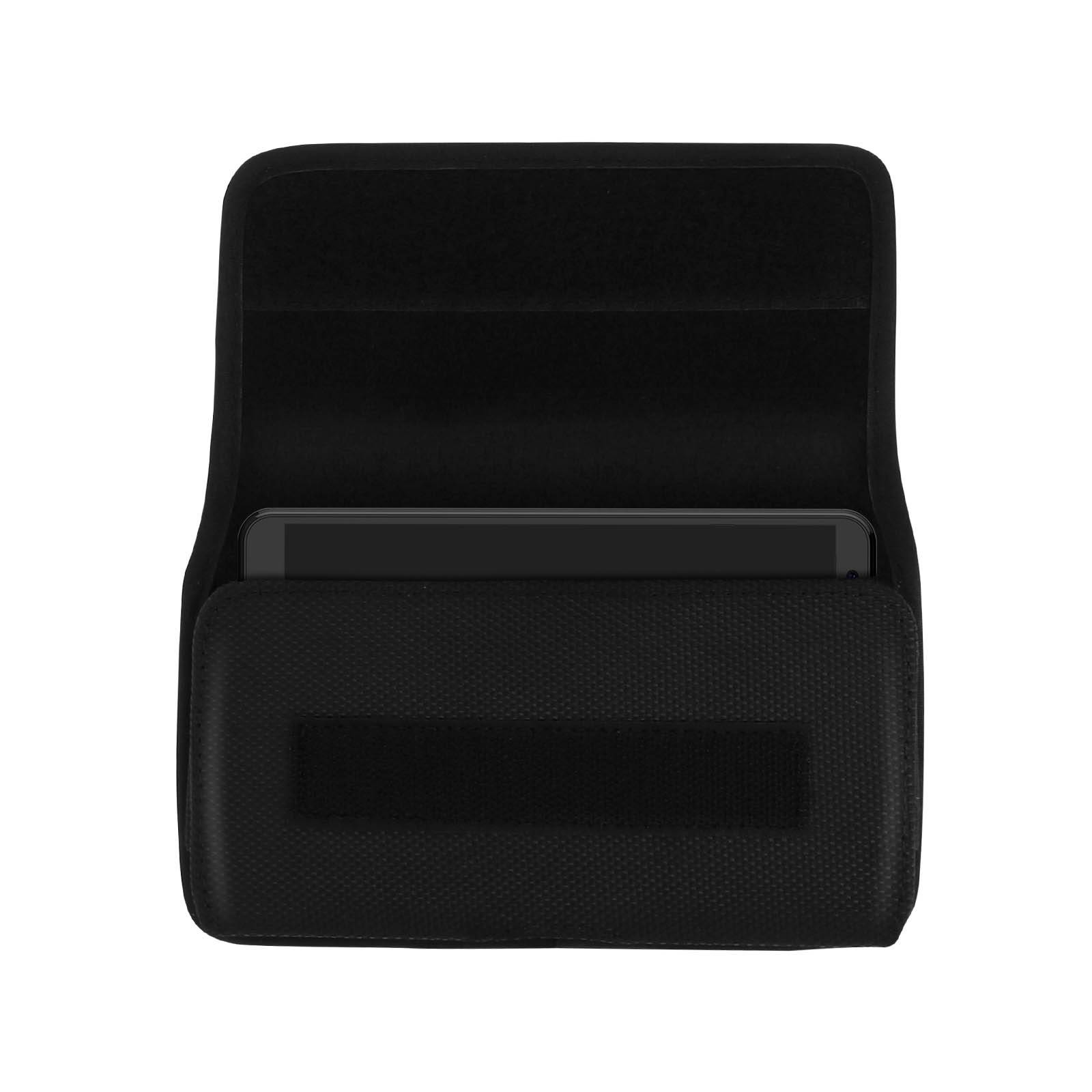 Étui Ceinture pour Smartphone Taille L Double Fixation Clip + Passant-1