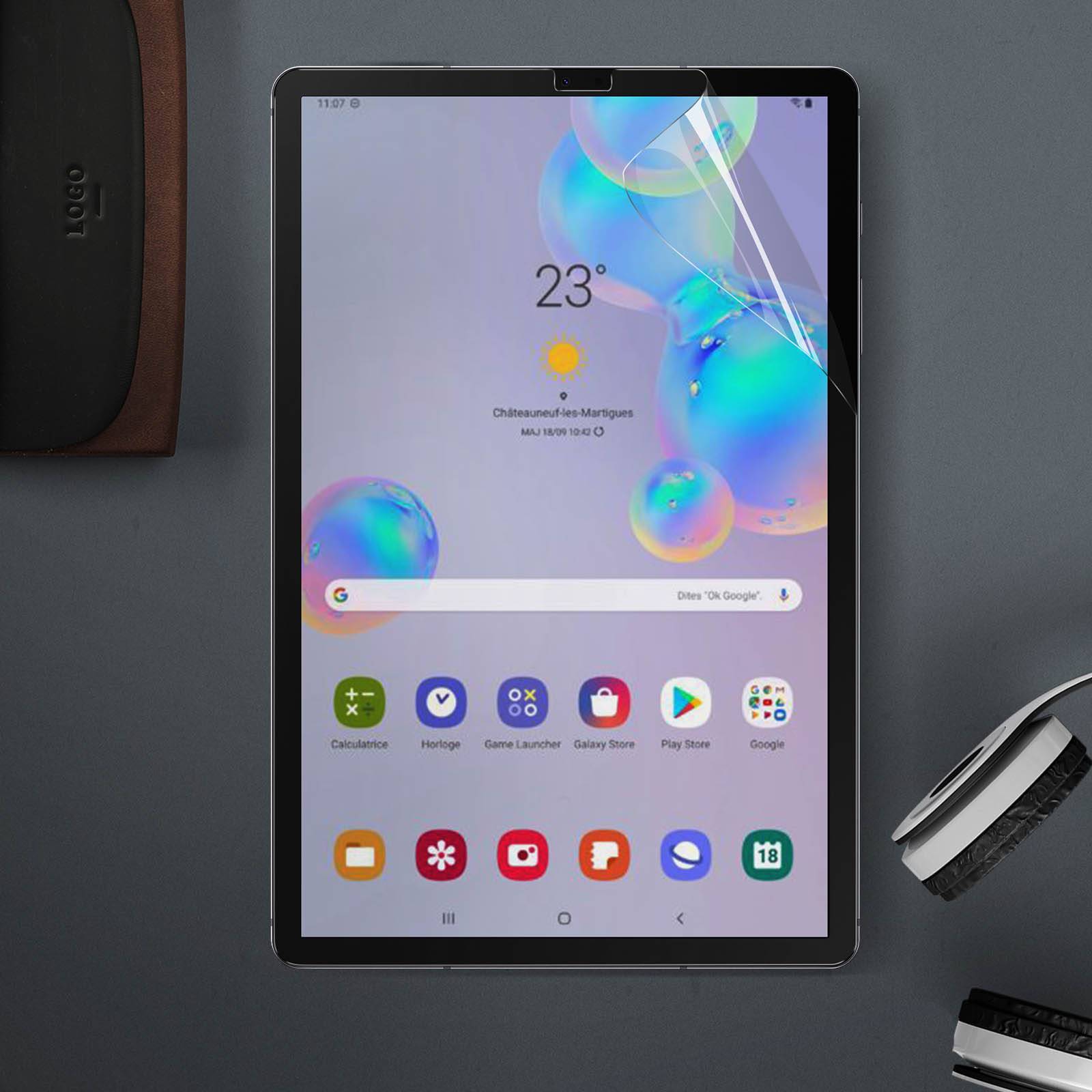 Film Samsung Tab S5e / S6 10.5 Protection Anti-reflet Anti-traces-2