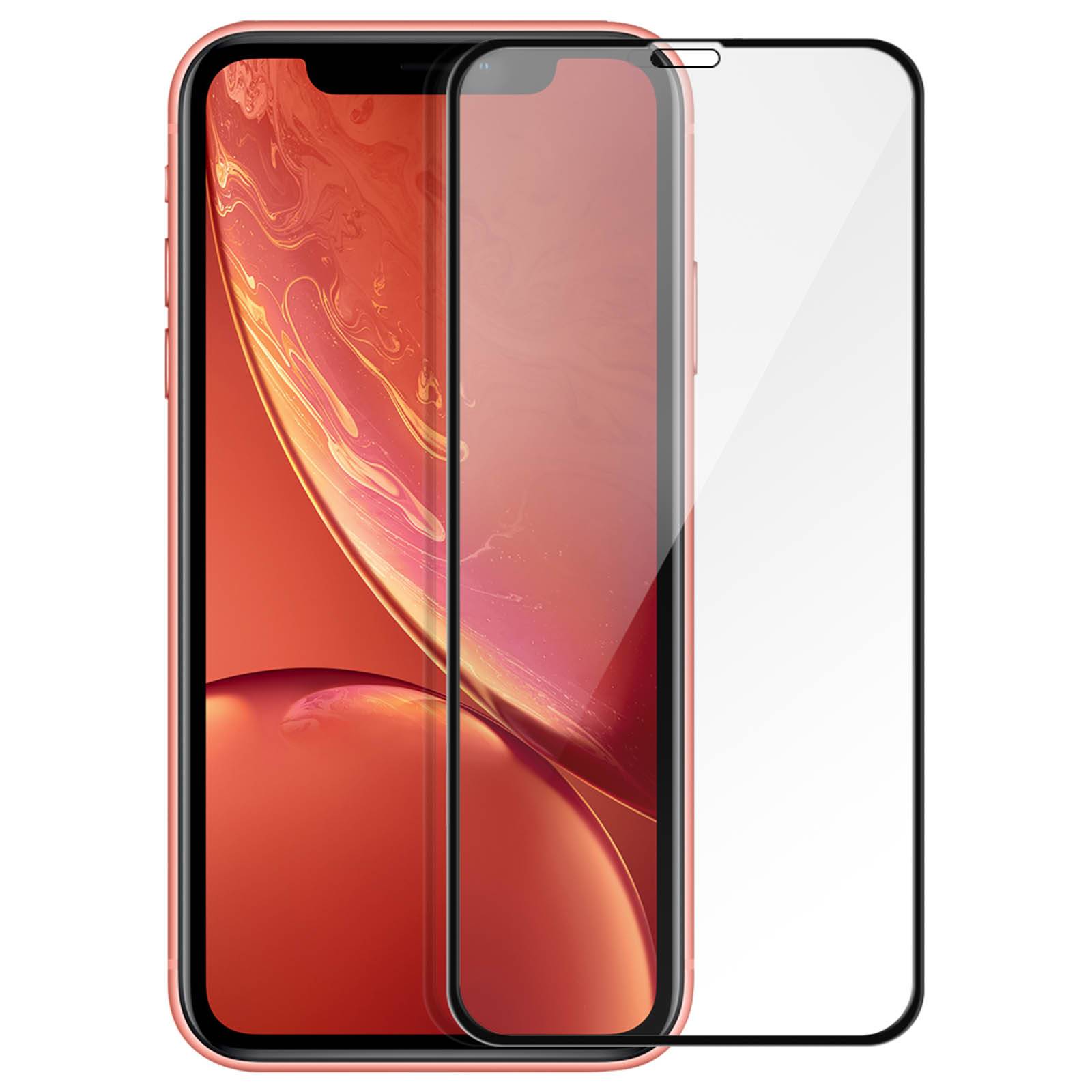 Film Écran iPhone XR Verre Trempé 9H Biseauté-0