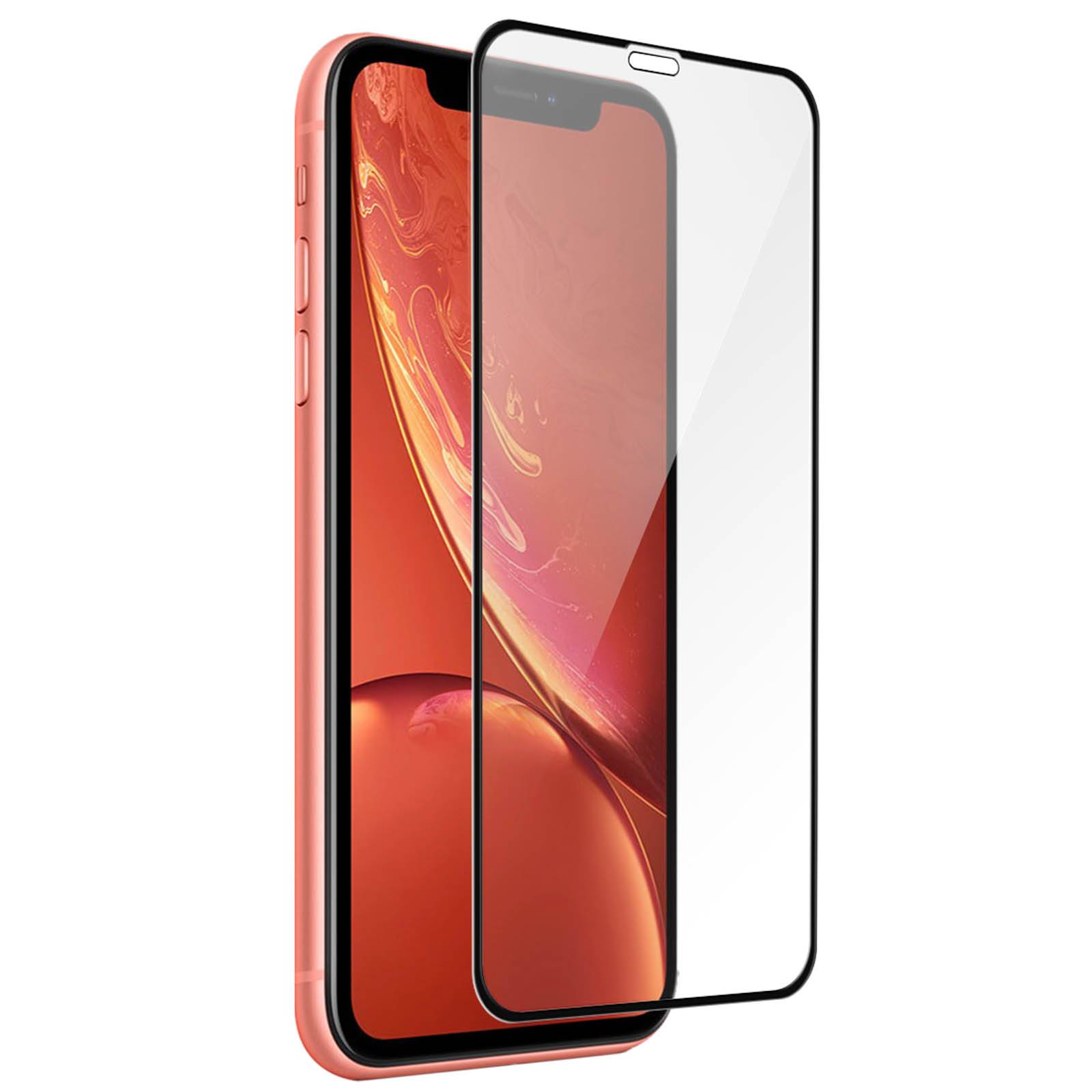 Film Écran iPhone XR Verre Trempé 9H Biseauté-1