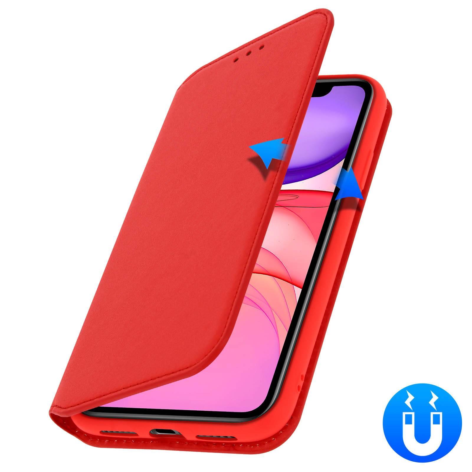 Housse pour iPhone 11 Étui Folio Portefeuille Fonction Support-4