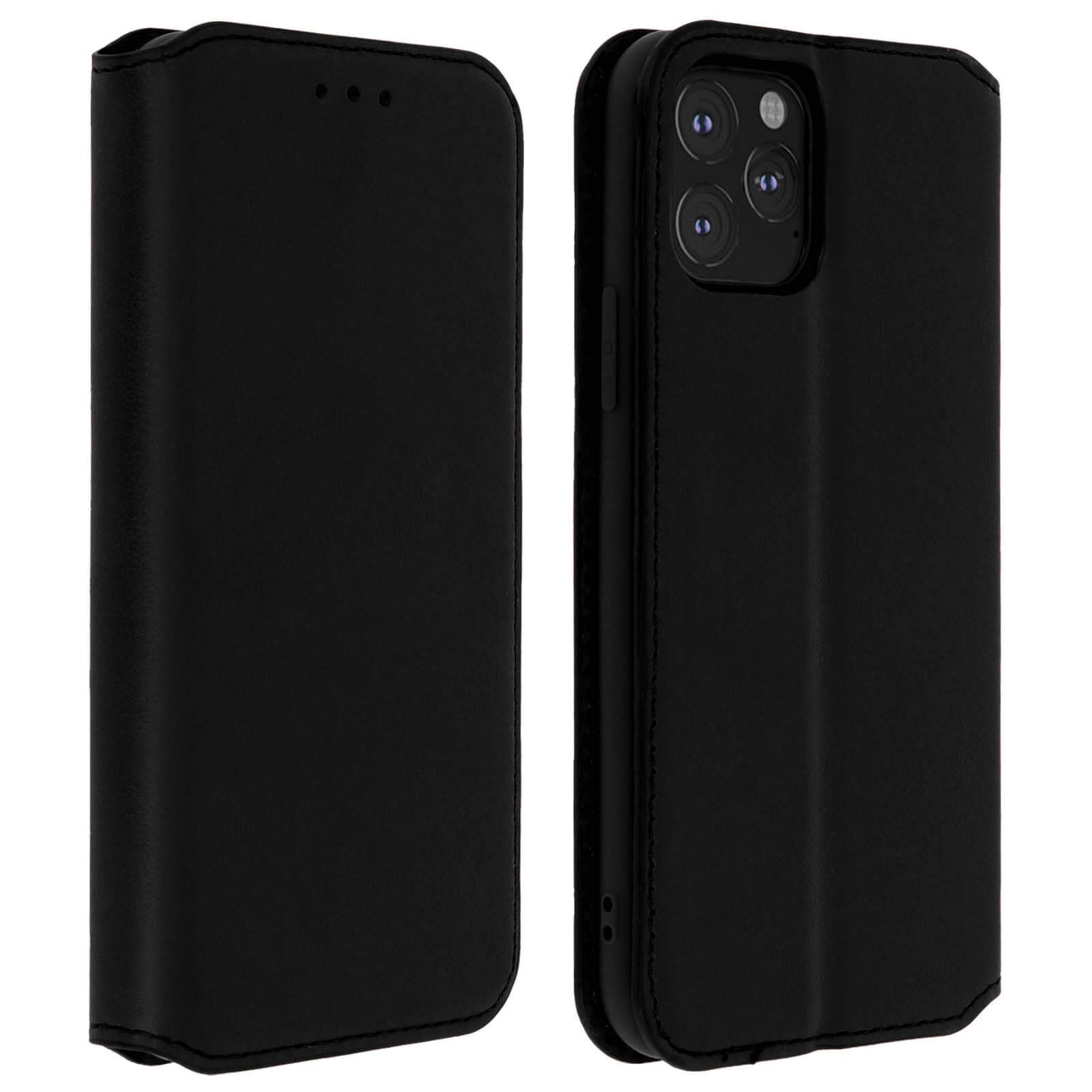 Housse pour iPhone 11 Pro Max Étui Folio Portefeuille Fonction Support-0